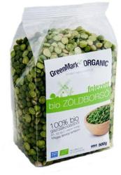 GreenMark Organic Felezett bio zöldborsó (500g)