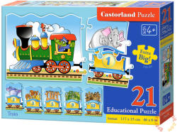 Castorland Vonat 21 db-os (E-135)