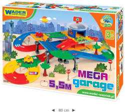 Wader Kid Cars 3D Mega Garage 2 szintes parkolóház és autópálya (53130)