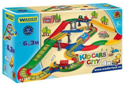 Wader Kid Cars 3D város pályaszett 6.3m (51791)