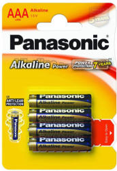 Panasonic AAA Alkaline Power LR03 (4) LR03APB/4BP