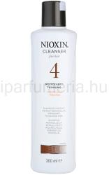 Nioxin System 4 tisztító sampon vegyileg kezelt finom haj jelentős ritkulása ellen (Cleanser Shampoo Fine Hair Noticeably Thinning Chemically Treated) 300 ml