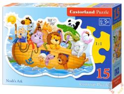 Castorland Noé bárkája 15 db-os sziluett puzzle (B-015054)