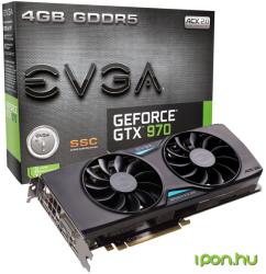 EVGA GeForce GTX 970 Superclocked ACX 2.0+ 4GB GDDR5 256bit (04G-P4-3975-KR)