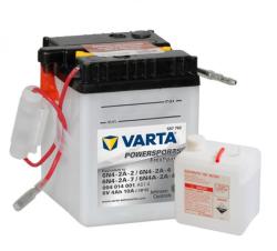 VARTA Powersports Freshpack 6V 4Ah 6N4-2A-2/6N4-2A-4/6N4-2A-7/6N4A-2A-4 004014001A514