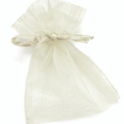  Knorr organza tasak (13x10 cm) krém (6399525)