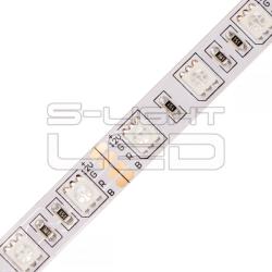 S-LIGHTLED SL-RGB-5050WN60 S-LIGHTLED RGB szalag 60LED/m IP20 beltéri 12V (led10230)