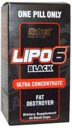 Nutrex Lipo 6 Black Ultra Concentrate capsule 60 buc