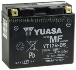 YUASA AGM 12V 10Ah left+ YT12B-4