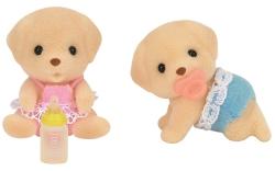 EPOCH Sylvanian Families Labrador Kutyus Ikrek (SLV5189)