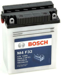 Bosch M4 12V 12Ah right+ YB12AL-A2 0092M4F320