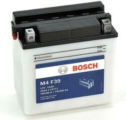 Bosch M4 12V 16Ah left+ YB16B-A 0092M4F390