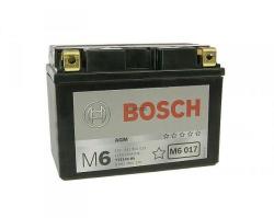 Bosch M6 AGM 12V 11Ah left+ TTZ14S-BS/YTZ14S-4 0092M60170