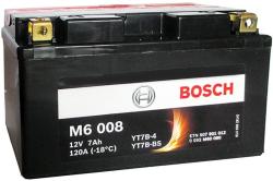 Bosch M6 AGM 12V 7Ah left+ YT7B-4/YT7B-BS 0092M60080