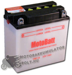 MotoBatt 12V 8Ah left+ YB7-A
