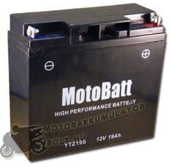 MotoBatt BMW 12V 19Ah right+ YTZ19-S