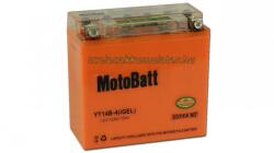 MotoBatt I-GEL 12V 12Ah left+ YT14B-4