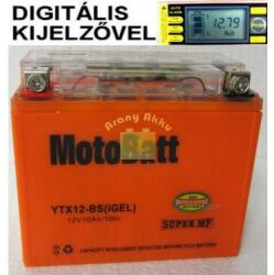 MotoBatt I-GEL 12V 10Ah left+ YTX12-BS