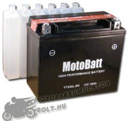MotoBatt 12V 18Ah right+ YTX20L-BS