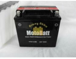MotoBatt 12V 12Ah right+ YTX14L-BS