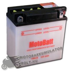 MotoBatt 12V 9Ah left+ YB9-B