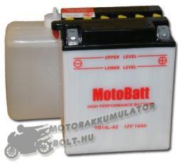 MotoBatt 12V 14Ah right+ YB14L-A2
