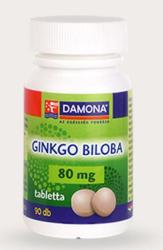 Damona Ginkgo Biloba 80 mg tabletta 90 db