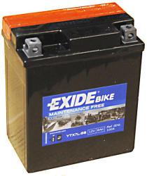 Exide Bike 12V 6Ah right+ ETX7L-BS