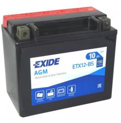 Exide Bike 12V 10Ah left+ ETX12-BS