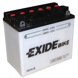 Exide Bike 12V 19Ah right+ EB16-B/YB16-B