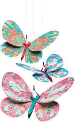 DJECO Glitter Butterflies függő, csillámos pillangók