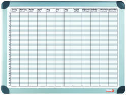 DESQ Planner magnetic anual DESQ, 60x90 cm