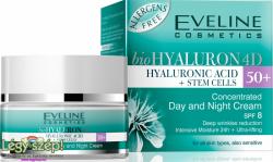 Eveline Cosmetics bioHYALURON 4D 50+ nappali és éjszakai krém 50 ml