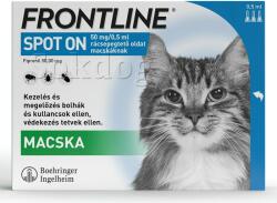 Frontline bolha-kullancs cseppentõ macskáknak, 3pipetta