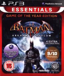 Eidos Batman Arkham Asylum [Game of the Year Edition-Essentials] (PS3)