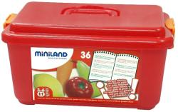 Miniland Fructe legume si fructe uscate 36buc (ML30811)
