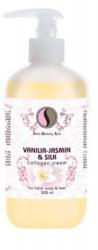 Sara Beauty Spa Vanilia-Jasmin & Silk selyem és kollagén masszázskrém (250ml)