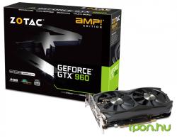 ZOTAC GeForce GTX 960 AMP! Edition 4GB GDDR5 128bit (ZT-90309-10M)