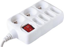 Somogyi Elektronic 7 Plug 1,5 m Switch (NV 17/WH)