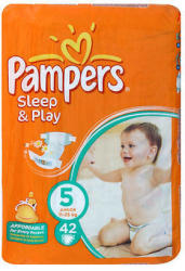 Pampers Sleep & Play 5 Junior 11-18 kg 42 db