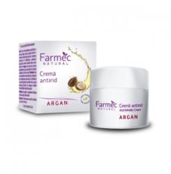 Farmec Natural - crema antirid argan 50 ml