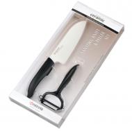 Kyocera Santoku kerámia kés 14 cm és Y hámozó szett