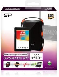 Silicon Power Slim S55 Upgrade Kit 2.5 120GB SATA3 SP120GBSS3S55S27