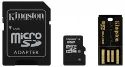 Kingston microSDHC 8GB Class 10 Multi Kit/Mobility Kit (MBLY10G2/8GB)
