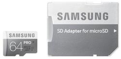 Samsung Pro Plus microSDXC 64GB Class 10 UHS-I U3 MB-MD64DA/EU