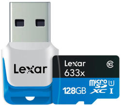 Lexar High-Performance microSDXC 128GB Class 10 633x LSDMI128B1EU633R