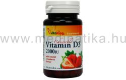 Vitaking D3-vitamin 2000NE rágótabletta 90 db