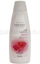 Avon Naturals Hair Care finom és lesimuló hajra (Raspberry and Hibiscus Volumising Shampoo) 700 ml