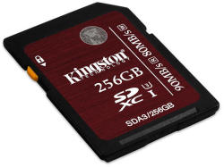 Kingston SDXC 256GB UHS-I U3 SDA3/256GB