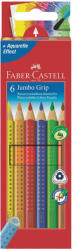 Faber-Castell Creioane colorate Jumbo 6 culori/set FABER-CASTELL Grip, FC110906